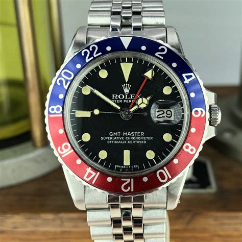 gmt vintage rolex|rolex gmt master 1675 pepsi.